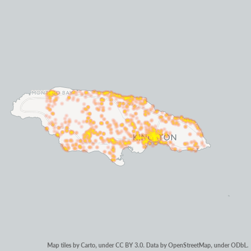 876 Business Heat Map