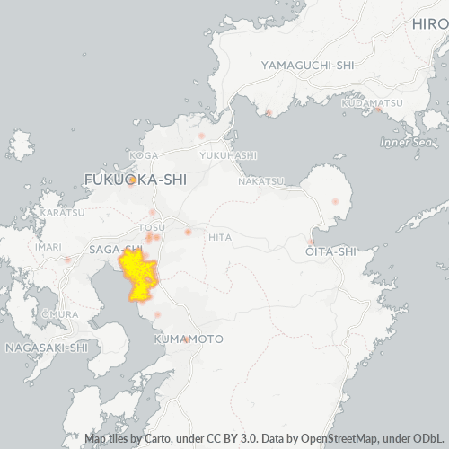 市外局番 944 大牟田市