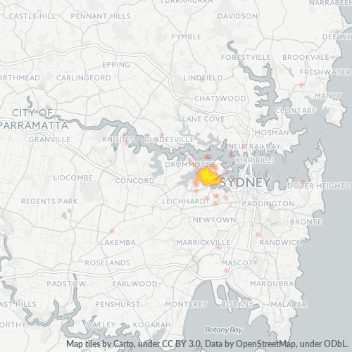 2039 Business Heat Map 2039 Business Heat Map