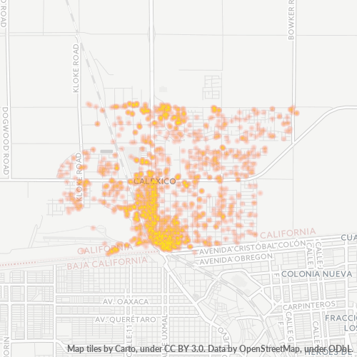 Código Postal 92231 Calexico , CA Cybo