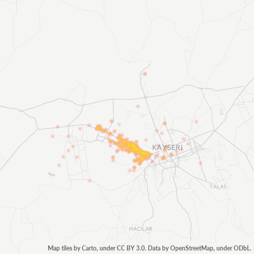 kayseri icin posta kodu 38060 haritasi demografisi ve daha fazlasi