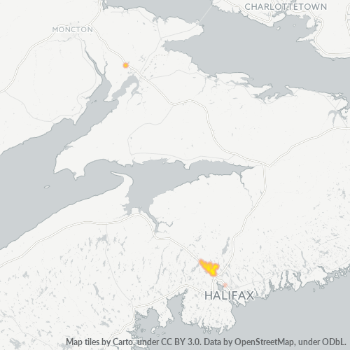 Canada - Postal Code B4E - Nova Scotia - Map | Cybo