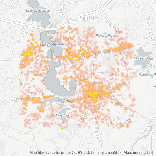 01760 Business Heat Map 01760 Business Heat Map
