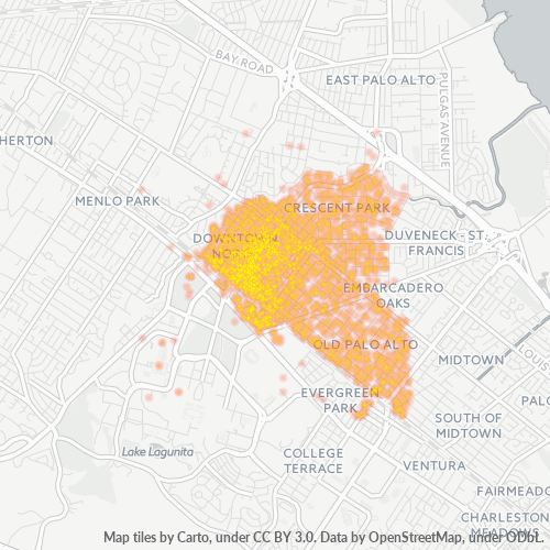 94301 Business Heat Map 94301 Business Heat Map