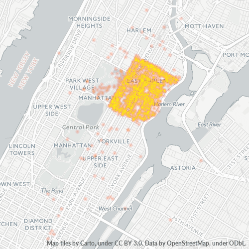 10029 Business Heat Map