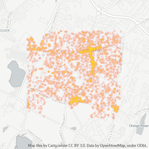 07039 Business Heat Map 07039 Business Heat Map