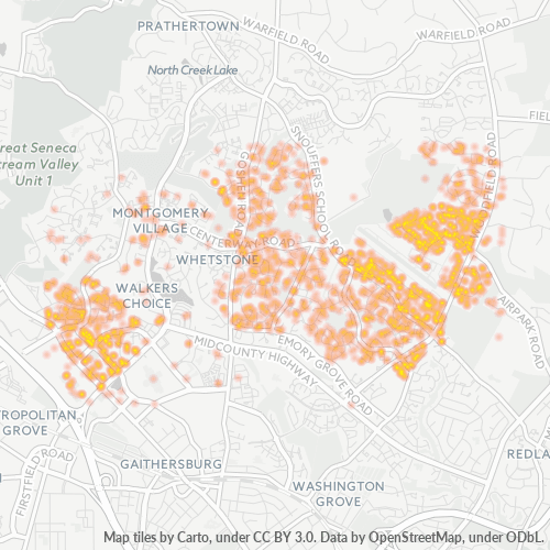 Gaithersburg Md Zip Code Map Map