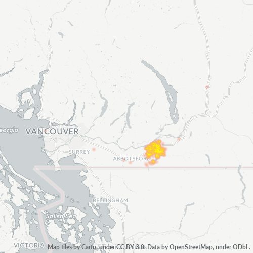 Chilliwack Postal Code Map Postal Code V2R - Chilliwack, British Columbia - Cybo