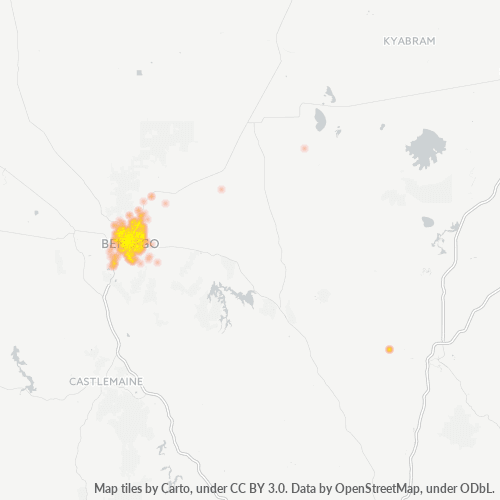 3550 Business Heat Map 3550 Business Heat Map