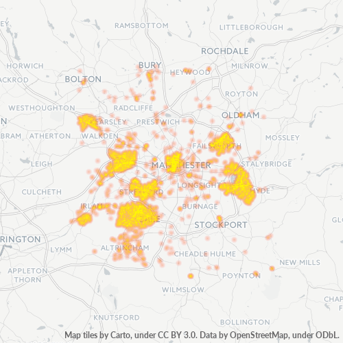 Postal Code M3 Manchester