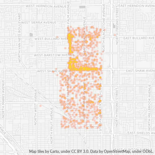 93704 Business Heat Map 93704 Business Heat Map