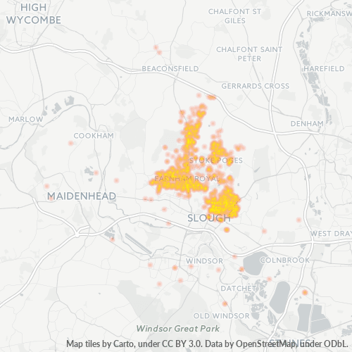SL2 Business Heat Map SL2 Business Heat Map