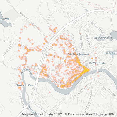 01832 Business Heat Map 01832 Business Heat Map