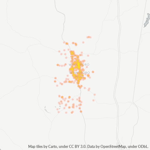 29180 Business Heat Map 29180 Business Heat Map