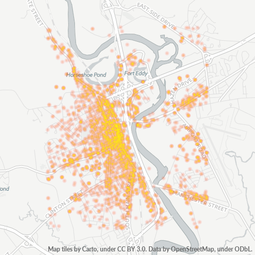 03301 Business Heat Map 03301 Business Heat Map