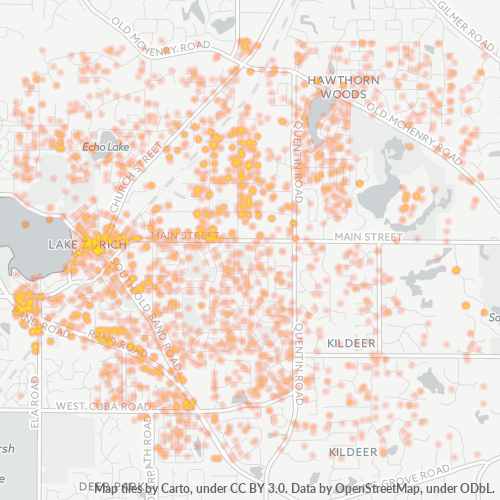 60047 Business Heat Map 60047 Business Heat Map