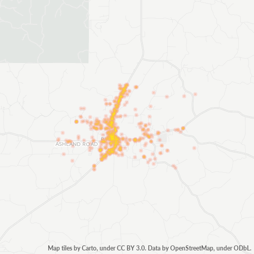 38663 Business Heat Map 38663 Business Heat Map