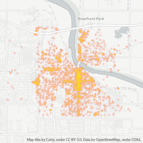 Lawrence Kansas Zip Code Map United States Map