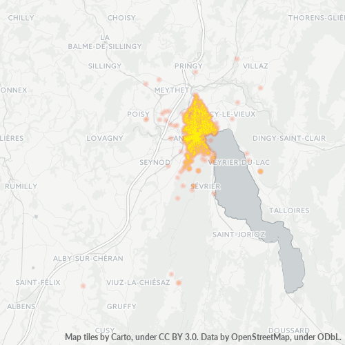 Postal Code 74000 Map Demographics And More For Annecy