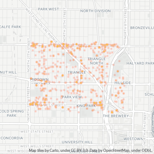 53205 Business Heat Map 53205 Business Heat Map