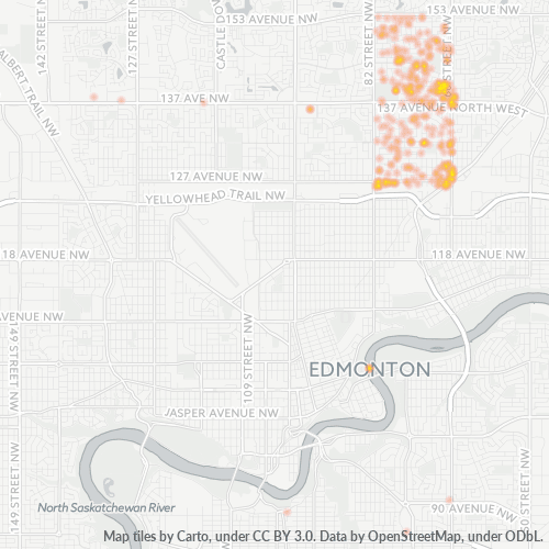 Postal Code T5C - Edmonton, Alberta - Cybo