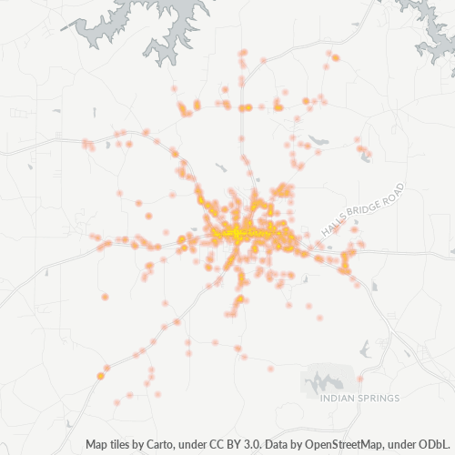 30233 Business Heat Map 30233 Business Heat Map