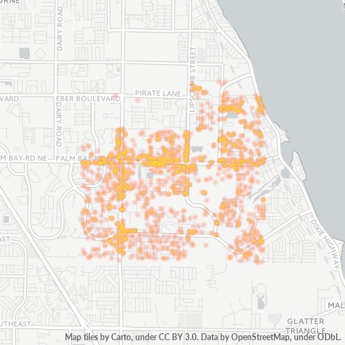 32905 Business Heat Map 32905 Business Heat Map