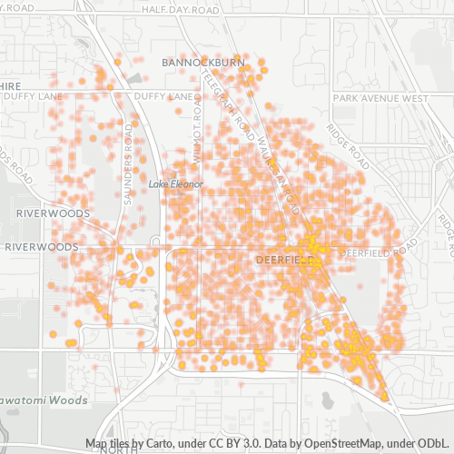 60015 Business Heat Map 60015 Business Heat Map