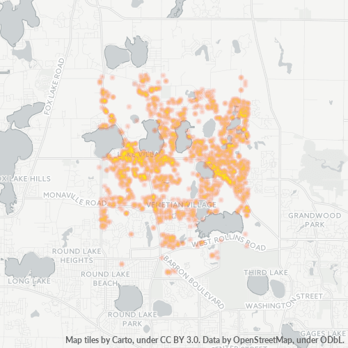 Zip Code Map Demographics And More For Lake Villa Illinois