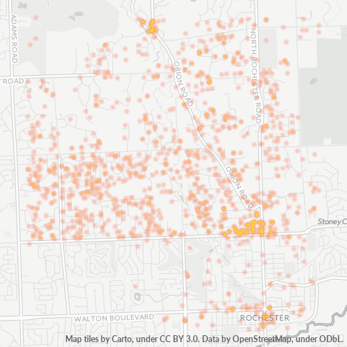 48306 Business Heat Map 48306 Business Heat Map