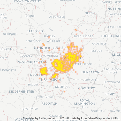 B7 Mappa di calore dell'azienda B7 Mappa di calore dell'azienda