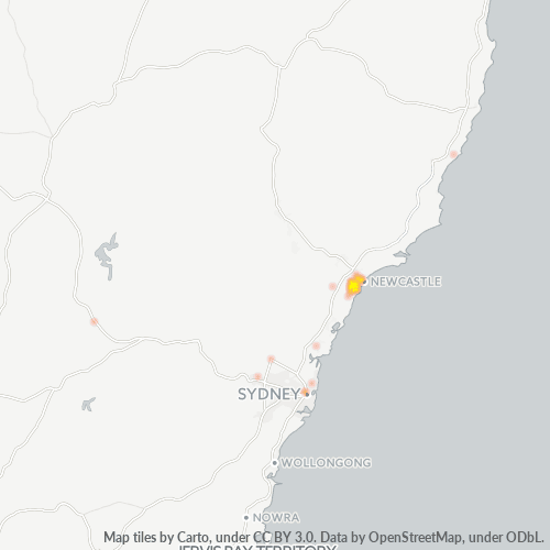 2290 Business Heat Map 2290 Business Heat Map