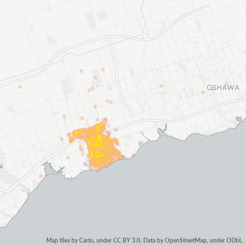 Postal code toronto ontario