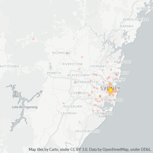 2010 Business Heat Map 2010 Business Heat Map