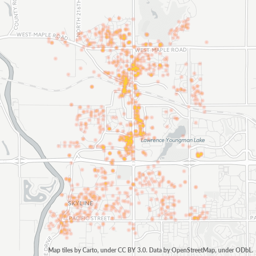68022 Business Heat Map