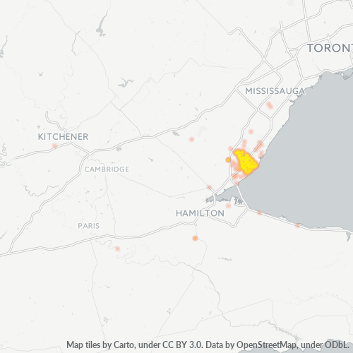 Burlington Postal Code Map Postal Code L7L - Burlington, Ontario - Cybo