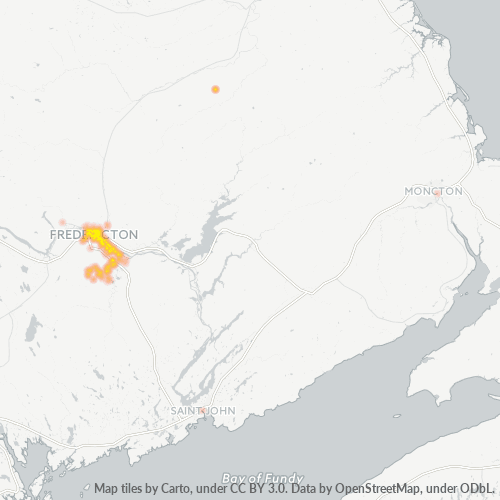 Fredericton Postal Code Map Postal Code E3B - Fredericton, New Brunswick - Cybo