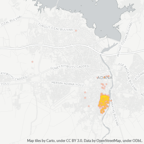 01020 Mapa de Calor de Empresas 01020 Mapa de Calor de Empresas