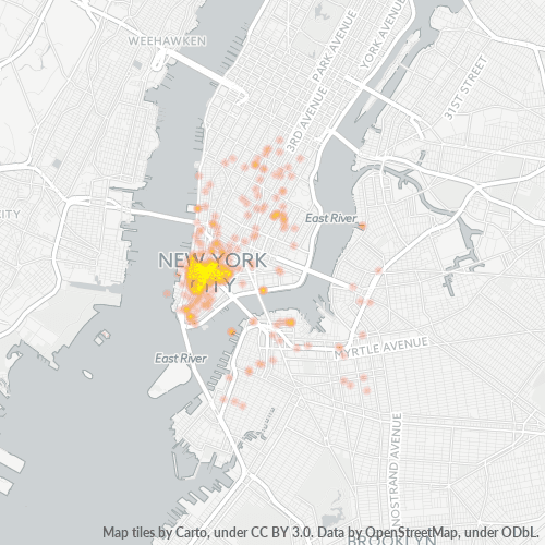 خريطة الرمز البريدي 10007 وإحصائياته السكانية وغير ذلك الكثير لـ نيويورك