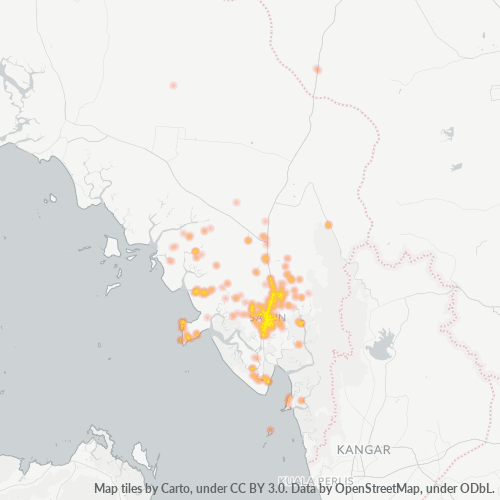 91000 Mappa di calore dell'azienda 91000 Mappa di calore dell'azienda