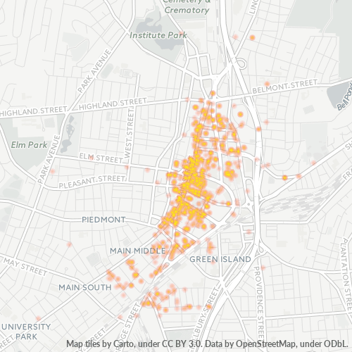 01608 Business Heat Map 01608 Business Heat Map