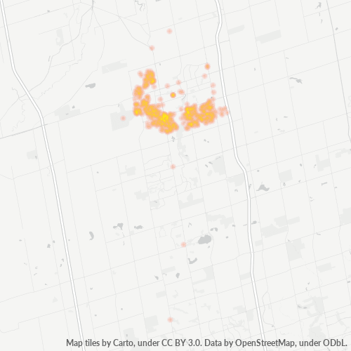 Newmarket Postal Code Map Postal Code L3X - Newmarket, Ontario - Cybo