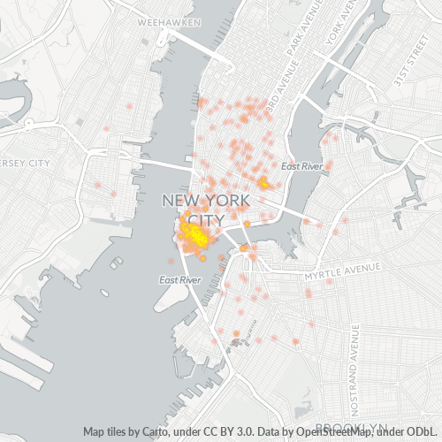 خريطة الرمز البريدي 10005 وإحصائياته السكانية وغير ذلك الكثير لـ نيويورك