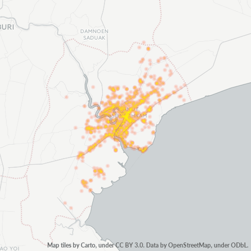 75000 Mappa di calore dell'azienda 75000 Mappa di calore dell'azienda