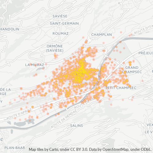 1950 Mappa di calore dell'azienda 1950 Mappa di calore dell'azienda