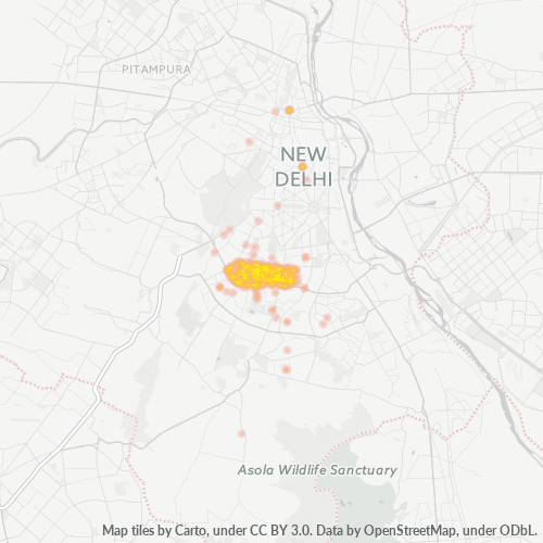 110023 Business Heat Map 110023 Business Heat Map