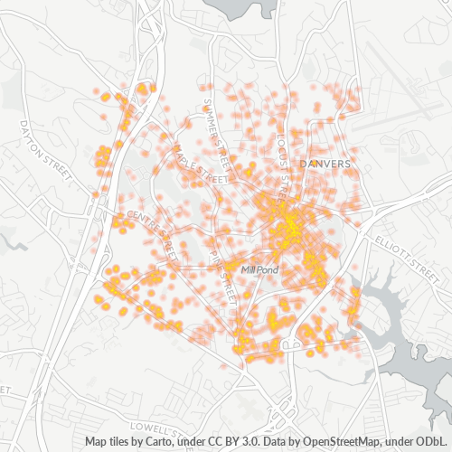 01923 Business Heat Map 01923 Business Heat Map