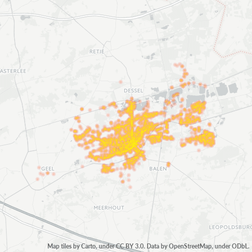 2400 Business Heat Map 2400 Business Heat Map