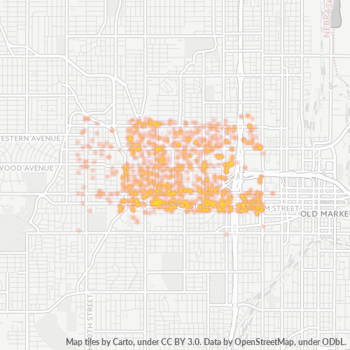 Business Concentration in Zip Code 68131.