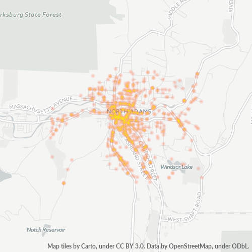 01247 Business Heat Map 01247 Business Heat Map